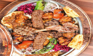 Mixed Grilled Kebab For Two Person